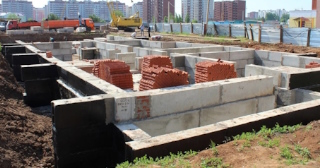 Фундаменты промышленных зданий в Гуково цена от 24886 руб. - заказать строительство фундамента промздания под стальные колонны